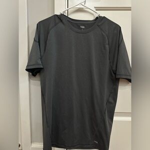 DSG Gray Short Sleeve Tee performance dri fit Crew Neck large